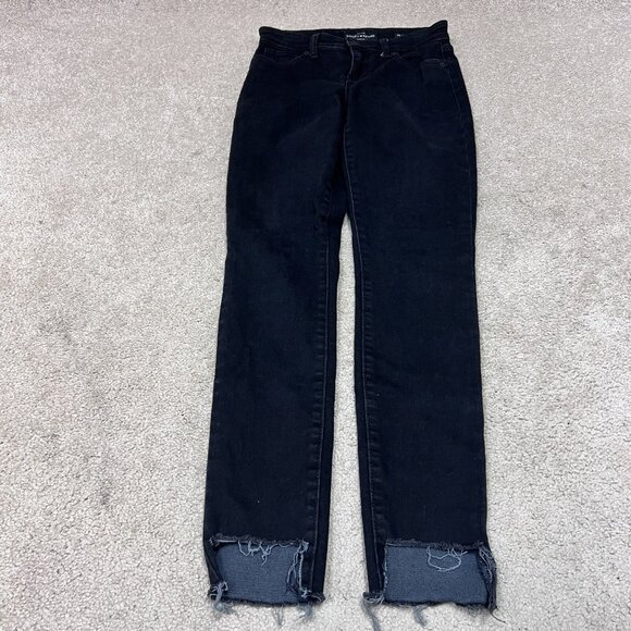 Lucky Brand Jeans Ava Super Skinny Black Pockets Women’s Size 00 - Picture 1 of 12